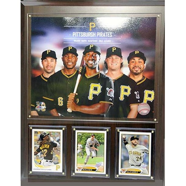CandICollectables 1215PITTP14 MLB Pittsburgh Pirates 2014 Équipe Plaque