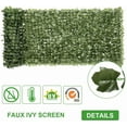 thumbnail image 3 of Zimtown 94.49" x 39.37" Artificial Faux Ivy Hedge Privacy Fence Screen, 3 of 6