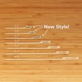thumbnail image 6 of BambooMN Food Appetizer Marking Bamboo Paddle Skewer Picks - ALLERGY - 5.9" (15cm) - 1,000 Pieces, 6 of 6