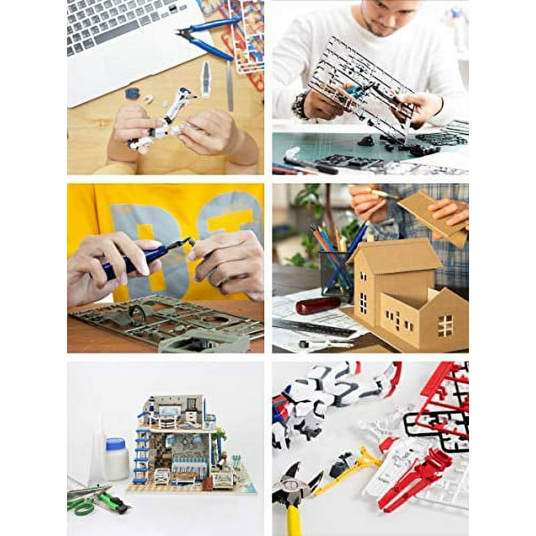Model Tool Kit - Hobby Building Tool Hardware Basic Set with