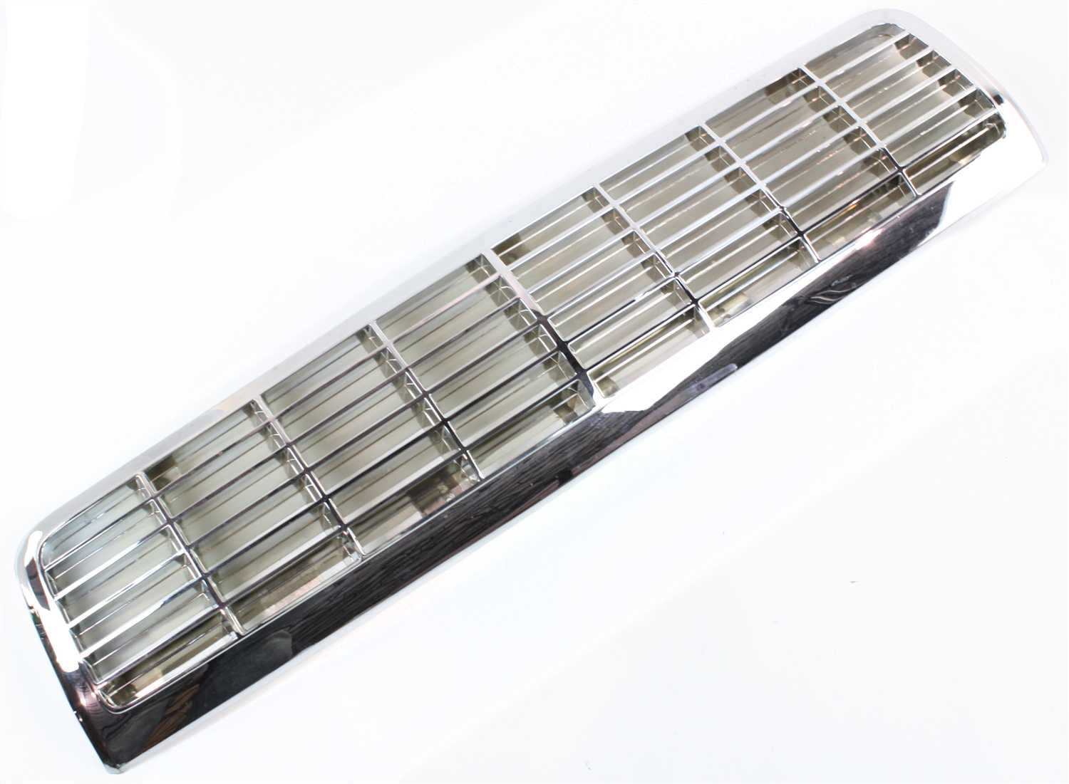 Grille Assembly Compatible With 1991-1996 Chevrolet Caprice Chrome Shell and Insert