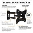 thumbnail image 6 of Full Motion TV Mount, TV Wall Mount Bracket for 32-55 Inch with Swivel Articulating Arms, 6 of 8
