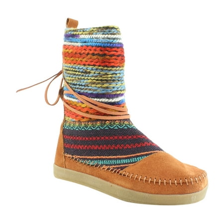 TOMS Womens Nepal Multi-Color Ankle Boots Size