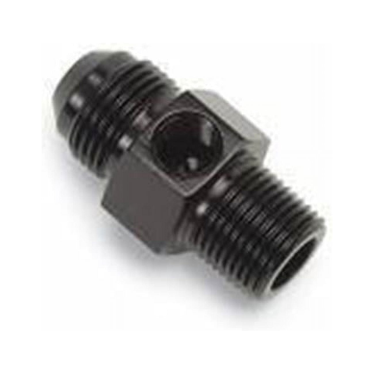 Russell Performance -6 AN Flare to 3/8in Pipe Pressure Adapter (Black)