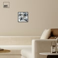 thumbnail image 3 of Drama Flora Floral Fine Wall Art Canvas Wall Art by Art Remedy, Black Floater Frame, 13" x 13", 3 of 7