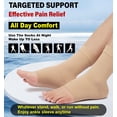 thumbnail image 4 of Open Toe Adjustable Ankle Brace Compression Sleeves with Arch Support for Women & Men , Relief for Swelling, Plantar Fasciitis, and Sprains – Step into Comfort and Stability, 4 of 7