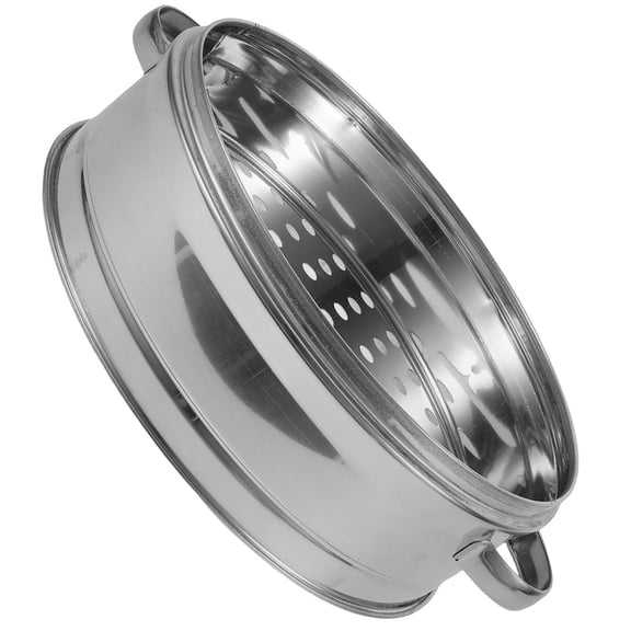 PBPBOX Stainless Steel Portable Bun Steamer with Ergonomic Handle for Home Kitchen Cooking and Dumplings