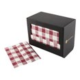thumbnail image 2 of Nature Tek Rectangle Black Wood Napkin Dispenser - For Picnic Print Napkin - 7 1/2" x 4" x 5 3/4" - 1 count box, 2 of 3