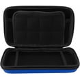 thumbnail image 1 of ZOUSSIQI Game Console Hard Shell Case, Portable with 8 Game Slot Inner Pocket, Water Travel Protective Case for New 3DS XL, for New 3DS XL, for New 2DS XL (Blue) CA919-44449, 1 of 9