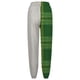 thumbnail image 3 of Gibobby pantalones de vestir mujer Pantalones de chándal de mujer sueltos con bolsillos Pantalones casuales con estampado de cuadros irregulares verdes (Blanco, L), 3 of 4