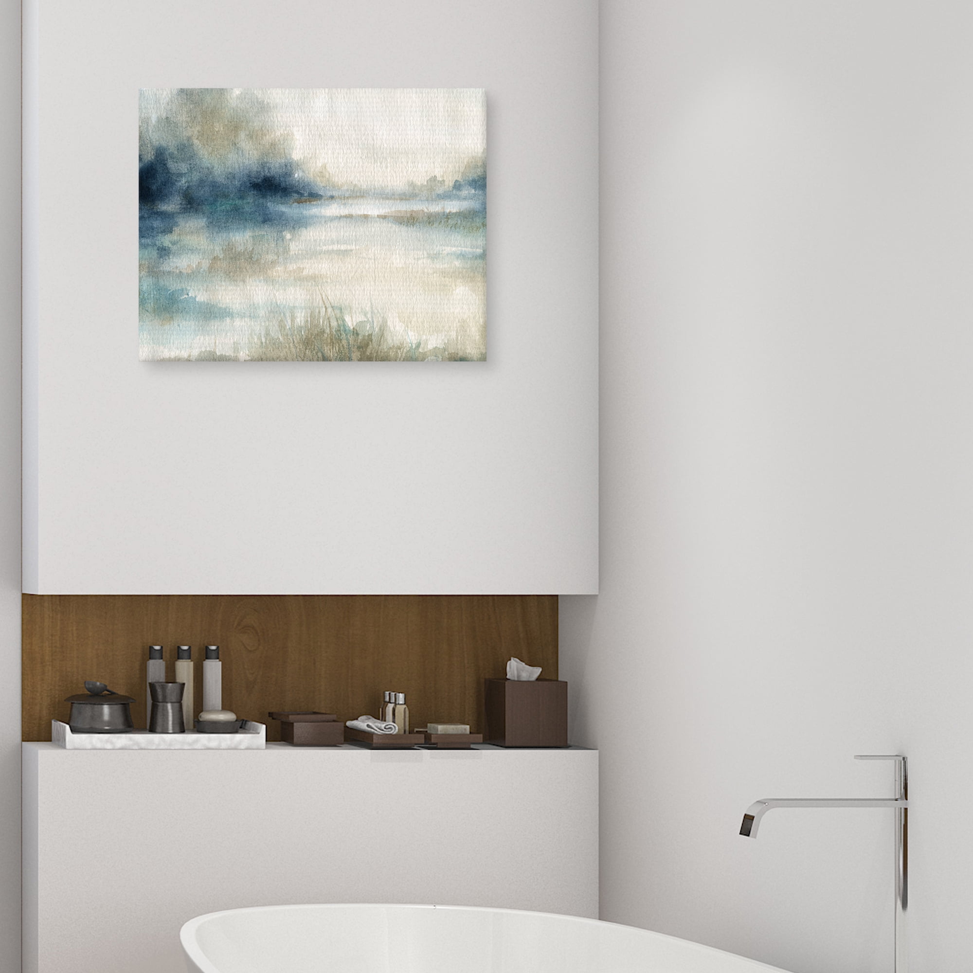 Still Evening Waters II by Carol Robinson Canvas Art Print