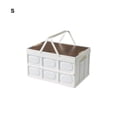 thumbnail image 4 of Youkk Versatile Outdoor Toy Bin Portable Storage Collapsible Crate Easy To Install And Fold Shelf Baskets Small handle, 4 of 6