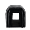 thumbnail image 4 of ZephyPaws Cat Ottoman,Storage Bench,Corduroy Bench Cat's nest to Hide for The Living Room,Entryway and Bedroom (Black), 4 of 8