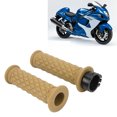 thumbnail image 3 of Motorcycle Handle Grip 25mm Universal Replacement for CBR600RR CBR1000RR  Better Performance, Anti Slip, Soft Silicone Quick Installation, Fitment for  250R ZX6R, 3 of 8