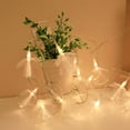 thumbnail image 4 of Guirnalda de luces de fibra óptica con flores, 3 metros, 20 luces LED decorativas, ideal para sala de estar, dormitorio y jardín (árbol no incluido)., 4 of 5