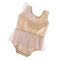 thumbnail image 1 of Preciosa Ropa de Mono de Baile de Ballet Decoraciones para 18 Pulgadas American Gir Doll Color Oro Sunnimix Vestido de muñecas de 18 pulgadas, 1 of 8