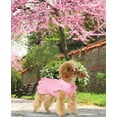 thumbnail image 7 of Topkins Dog Dresses, Puppy Polo Dresses for Small Dogs Girl, Dog Sundress Costume with Pleated Hem Suitable for Spring, Summer, Autumn (Pink), 7 of 7