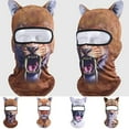 thumbnail image 4 of Cat Ski Mask Balaclava With Ears Animal Shiesty Mask For Music Festivals Raves Ski Party Outdoor Activities, 4 of 4