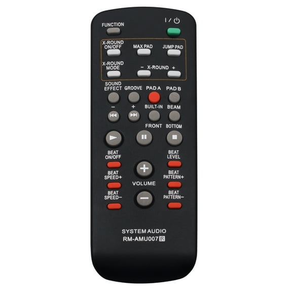 New RM-AMU007 Replaced Remote Control for Sony Mini Hi-Fi SS-ZUX9 HCD-ZUX9 FST-ZUX9 LBT-ZUX9