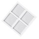 thumbnail image 4 of Juego de 4 almohadillas absorbentes de impactos antivibración transparentes AFQH para lavadora, 4 of 8