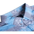 thumbnail image 2 of Visive Mens Big And Tall Short Sleeve Button Shirt, Printed Palm Shirts, 2 of 9