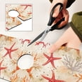 thumbnail image 6 of Yayeee Faucet Mat for Kitchen Sink 30" Diatomite Long Splash Guard Pad, Orange Starfish, 2 Pack, 6 of 7