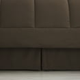 thumbnail image 5 of 8 Piece Embossed Checkered Bed in a Bag Bedding Set, King - Chocolate, 5 of 5