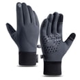 thumbnail image 1 of Guantes de ciclismo impermeables, cálidos y aterciopelados., 1 of 2