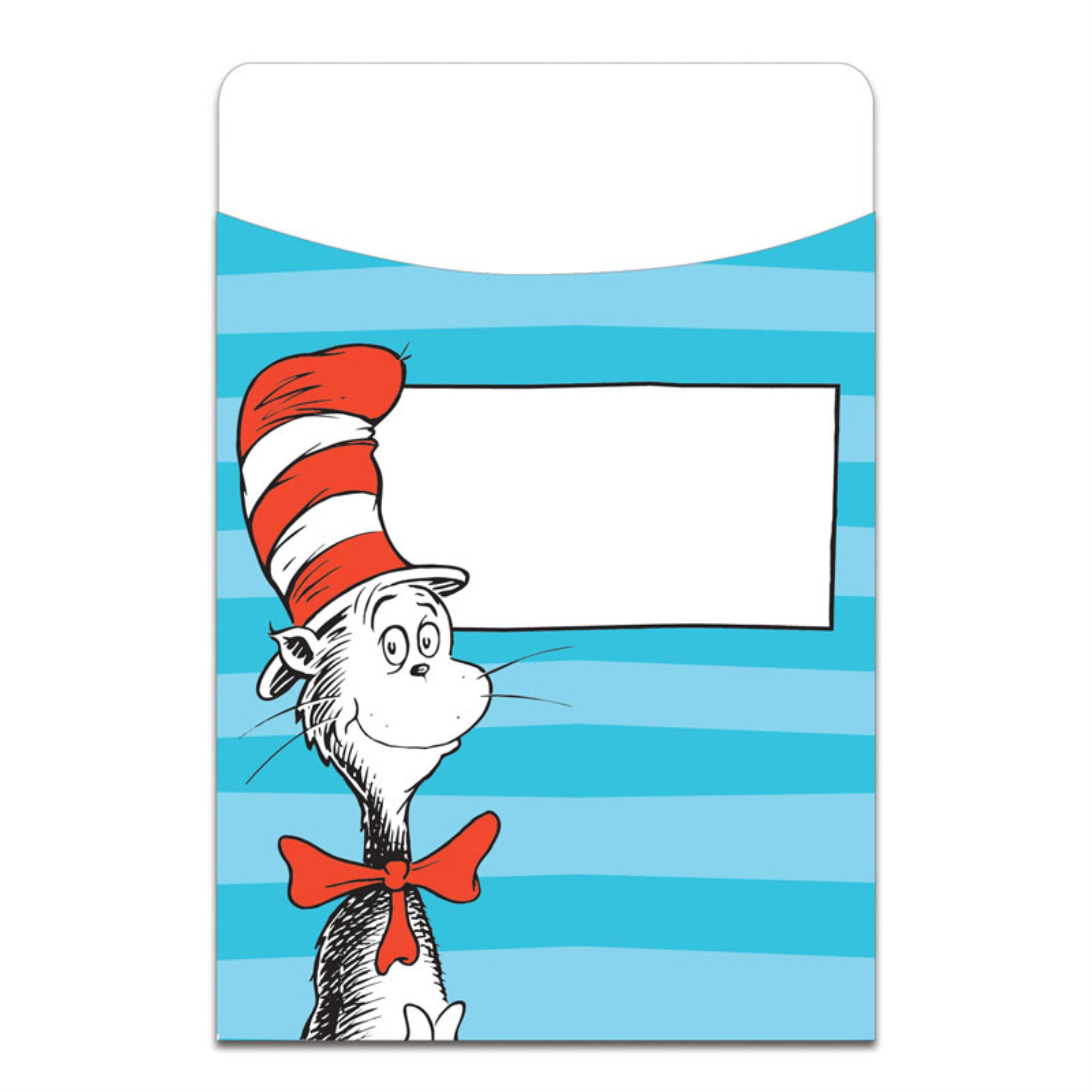Eureka Dr Seuss Classic Library Pockets, Blue