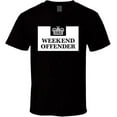 thumbnail image 1 of Weekend Offender Prison T Shirt Black, 1 of 1