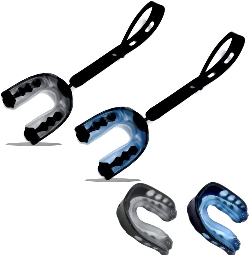 Football Mouth Guard, 2Pcs Mouth Guard Sports Football Mouth Guard