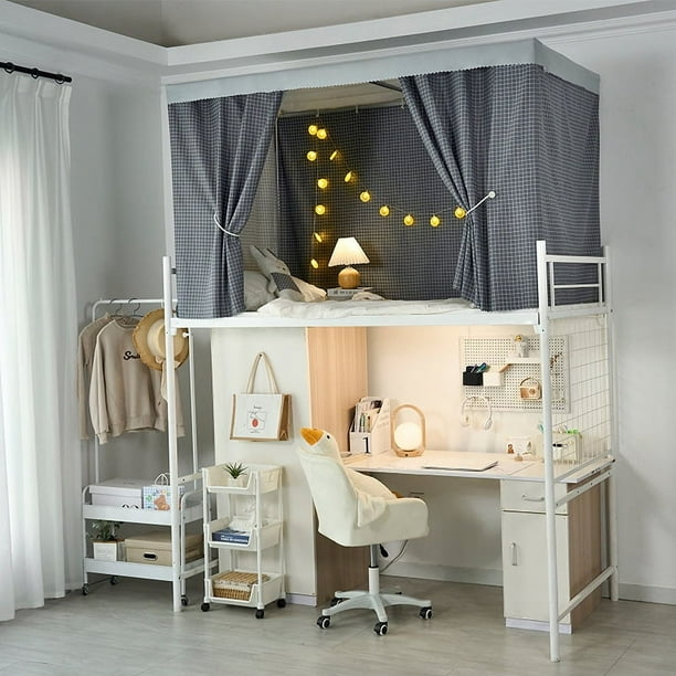 Cortina de cama de estudiante dormitorio dormitorio litera sombra para enviar de 1,2 metros 1,5 metros