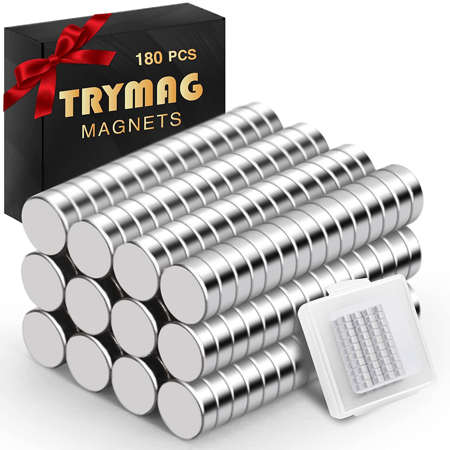 DIYMAG 180Pcs Small Strong Neodymium Tiny Rare Earth