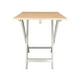 thumbnail image 4 of Mesa Plegable Rectangular Hogare Mesa Plegable Rectangular Gris, 4 of 4