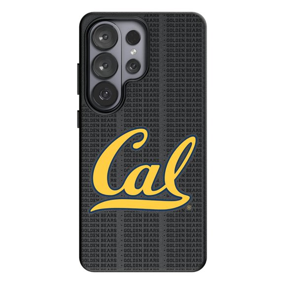 Keyscaper Cal Bears Text Backdrop Galaxy Magnetic Bump Case