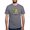 Graphite Gray, variant on - Alabama Orange Beach T Shirt - Mens Tri-blend T-Shirt