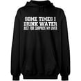 thumbnail image 2 of OXI Hoodie Sweatshirt - Basic Casual Hoodie for Men's and Women Fleece Hoodie Long Sleeve - Black 3X-Large, 2 of 3