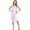 Light Pink, variant on Casual Nights Women's Satin Lace Camisole Nightgown