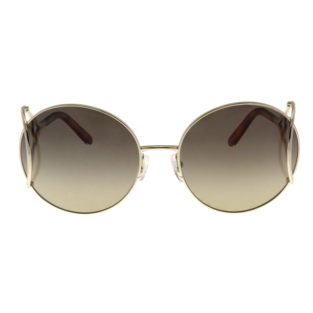 Chloe CE124S 736 - Gold Blonde Havana / Brown Sunglasses for  display picture 1