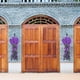 thumbnail image 5 of Flores artificiales colgantes para exteriores, hiedra violeta, plantas y flores colgantes falsas para el hogar, bodas, jardín, patio, cestas colgantes, guirnalda de glicina, ramo de orquídeas,, 5 of 8