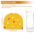 thumbnail image 4 of Yayeee Napkin Holder for Table Kitchen Paper Tissue Organization, White Stars, 4 of 8