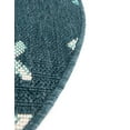 thumbnail image 2 of Unique Loom Outdoor Coastal Collection Area Rug - Plenty of Fish (4' 1" Round Blue/Teal), 2 of 6