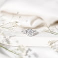 thumbnail image 5 of Rosec Jewels Lab Grown Diamond Solitaire Engagement Ring (2 Carat, E-VS1 Quality) - IGI Certified - with Jewelry Box, 925 Sterling Silver, US 4.00, 5 of 9
