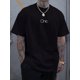 thumbnail image 1 of ONE Print Men's Crew Neck Fashionable Short Sleeve Sports T-shirt, Comfortable And Versatile, for Summer And Spring, Athletic Style, Comfort Fit T-Shirt, As Gifts, 1 of 6