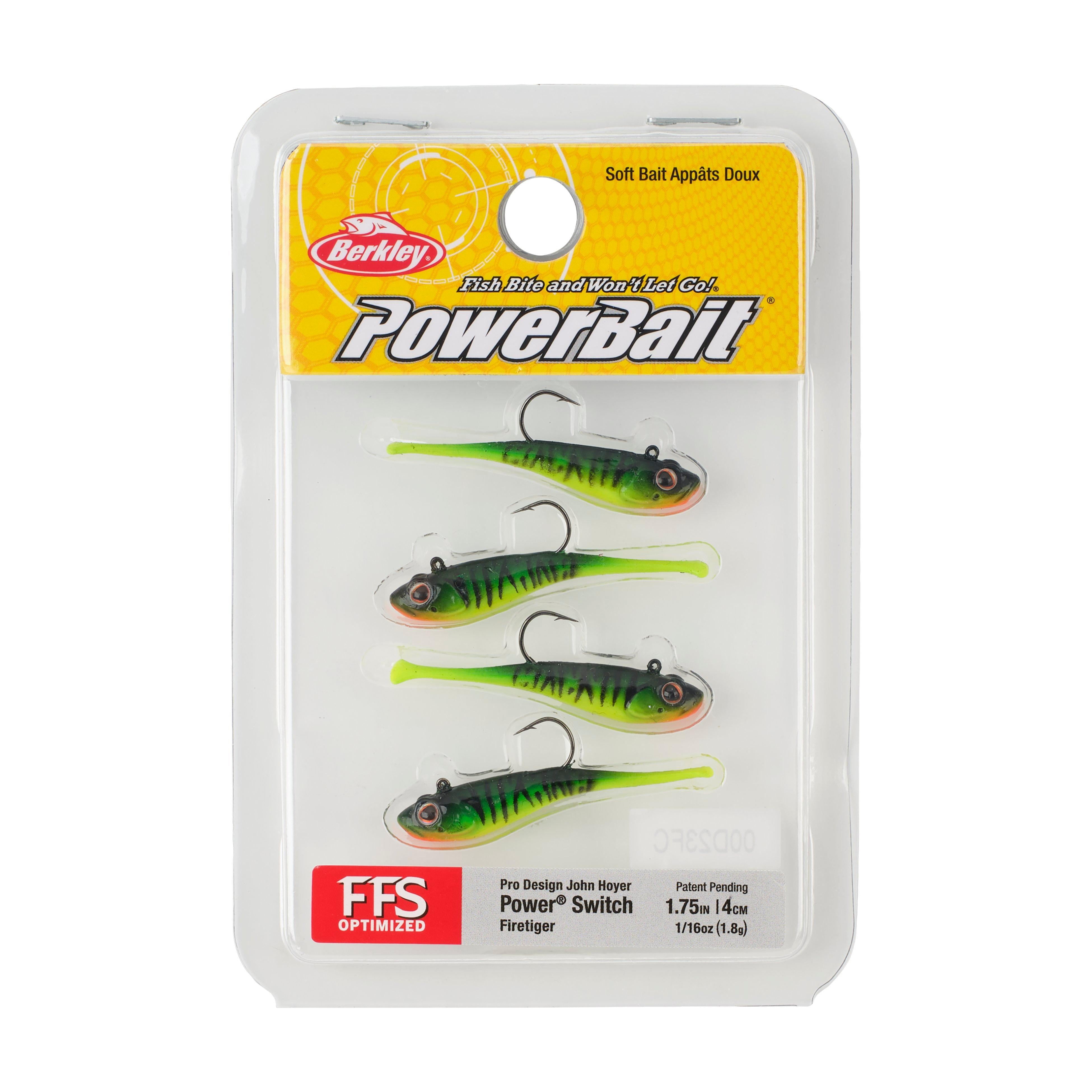 Berkley PowerBait® Power® Switch, 1.75 in, Firetiger