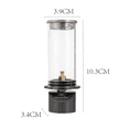 thumbnail image 2 of Camping Gas Lamp, Adjustable Brightness, Portable Outdoor Camping Lights, Metal Glass Tent Light for Fishing, Hiking, Mountaineering, Gas Lantern 4.1 x 1.5 in / 10.3 x 3.9 cm, 2 of 7