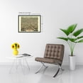 thumbnail image 5 of HISTORIX 1871 Huntsville Madison County Alabama Map Vintage Poster Wall Art Print, 18 x 24 Inch, 5 of 8