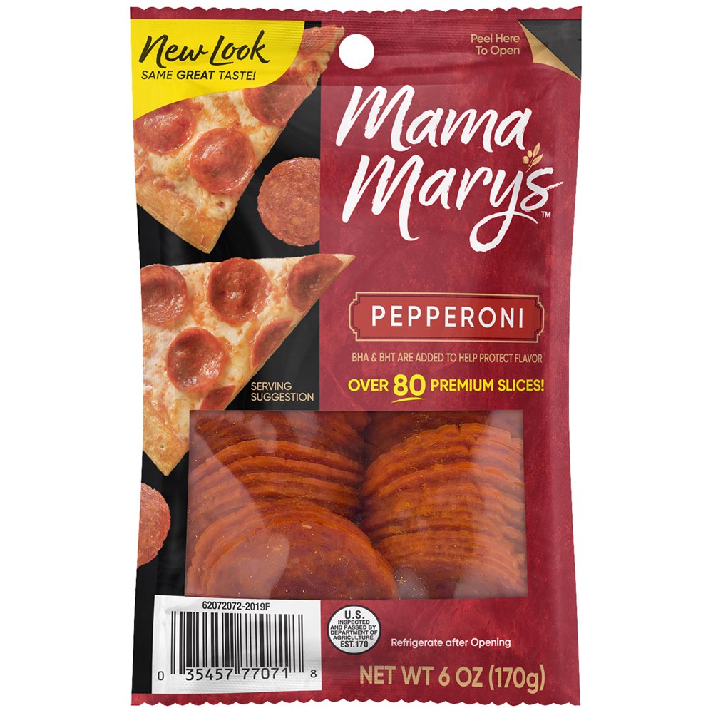 Mama Mary's® Pepperoni 6 oz. Pack