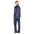 thumbnail image 3 of Ashford & Brooks Women's Minky Micro Fleece Button Up Pajama Set, 3 of 5