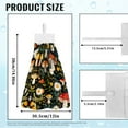 thumbnail image 7 of SEANATIVE Mushroom Hand Towels for Bathroom Decorative Set of 2 Aesthetic Hanging Hand Towel with Button Loop Lightweight Hanging Tie Towel Highly Absorbent Hang Towel for Wiping Hands, 7 of 7